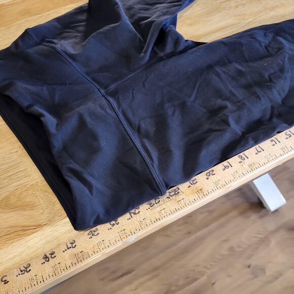 Prana Black Leggings Size Small 24" Waist 19" Inseam 26" Long - Picture 4 of 8